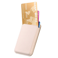 Buy MagSafe Slim Magnetic Wallet for iPhone, 3-Card Holder with Grip & Stand - MAGSAFE MAGNETIC CARD HOLDER FOR IPHONE at Caseles-Black, 