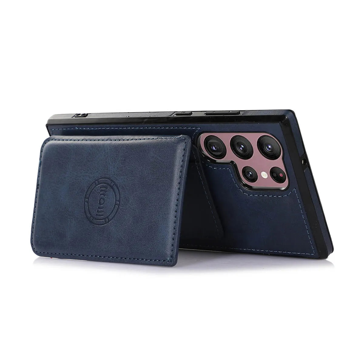 Buy Caseles Leather Wallet Case for Galaxy with 4 Card Holder, RFID Protection & Car Mount Ready, MALACHI at Caseles-Samsung Galaxy S25 Ultra, Brown