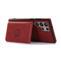 Buy Caseles Leather Wallet Case for Galaxy with 4 Card Holder, RFID Protection & Car Mount Ready, MALACHI at Caseles-Samsung Galaxy S25 Ultra, Brown