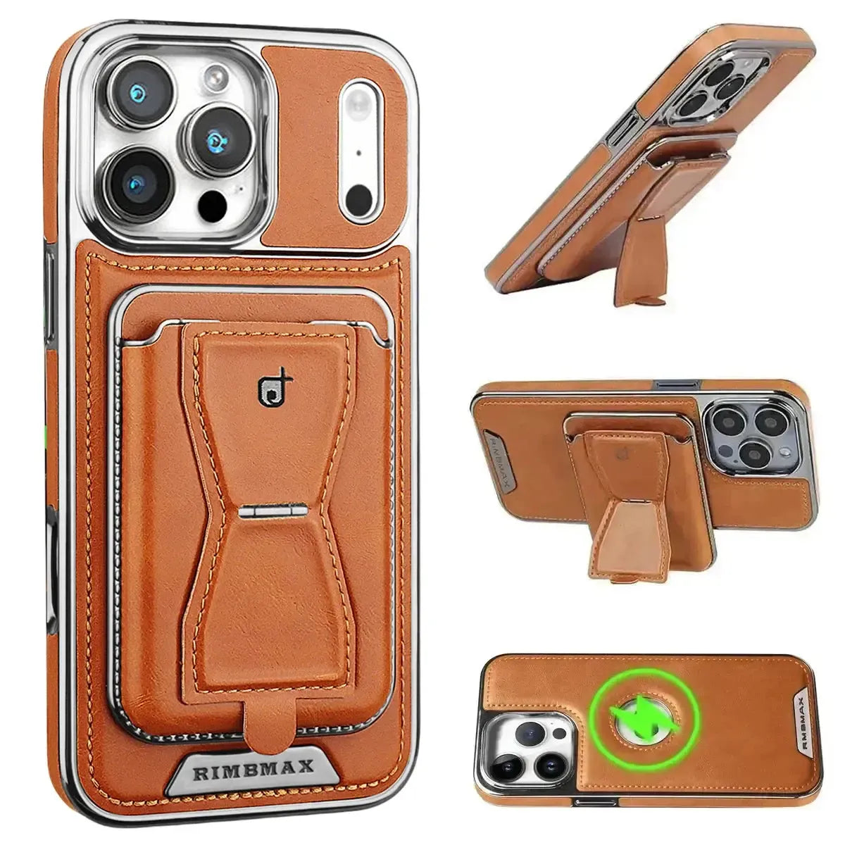 Marrone Con Fuzione Stand Portafoglio Caso In Pelle Case Marrone Con Fuzione Stand Portafoglio Caso In Pelle Case