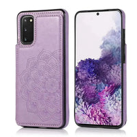 Buy Classic Wallet Phone Case, Credit Card Holder, Leather, Double Magnetic Buttons, Shockproof Case,Melanie at Caseles-Samsung Galaxy S25 Ultra, Melanie-Blue