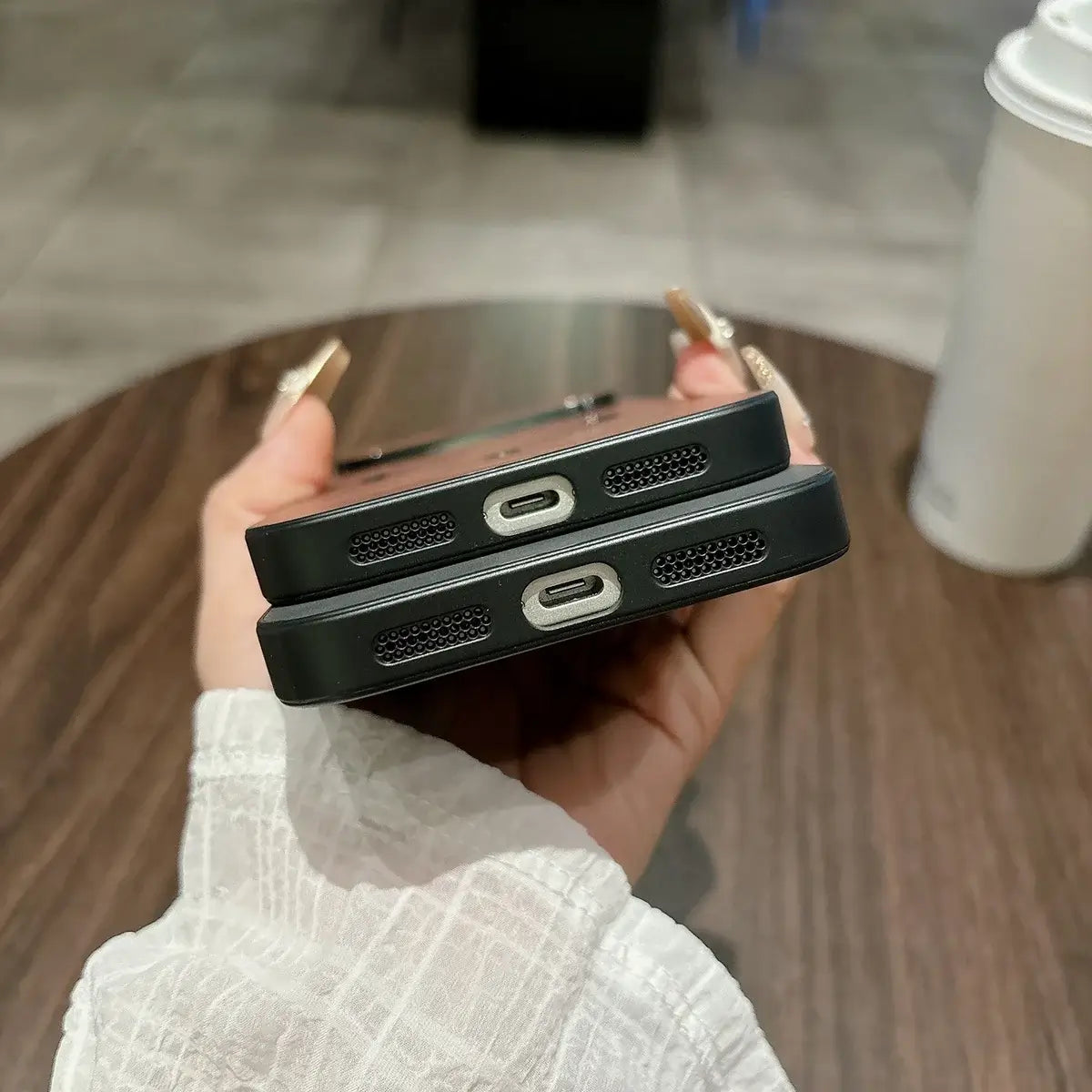 Buy Caseles MagSafe-compatible Ultra-Soft Nappa Leather with SnapLock Technology,Nappa at Caseles-iPhone 17 Pro Max, Brown