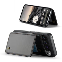 Buy Leather Flip Folio Phone Wallet Case, Magnetic Snap & RFID Blocking Card Slots, Kickstand Shockproof Protective Cover - NASHUA at Caseles-Google Pixel 10 Pro XL, Nash-Black