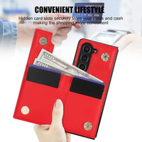 Buy Diamond Pattern Leather Wallet Case for Galaxy Z Fold, Multi-Card Slots & Ring Stand Cover - NATTIE at Caseles-Samsung Galaxy Z Fold 7, Black