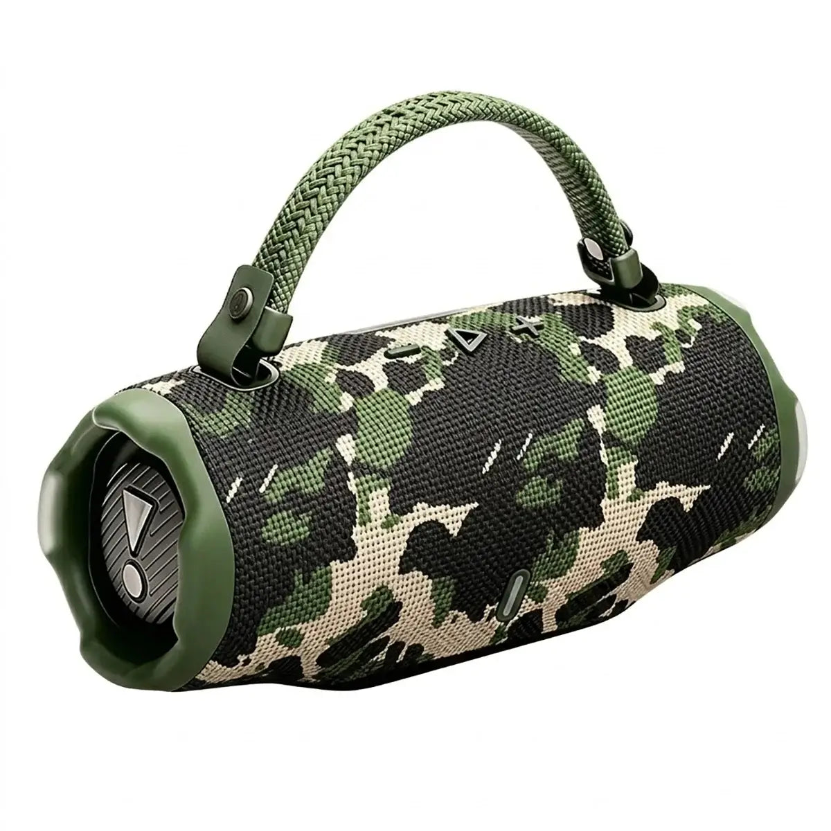 Buy Rugged Bluetooth Speaker & Outdoor Amplifier: Enhanced Sound for Tailgates, Camping & Live Events - OUTDOOR BLUETOOTH SPEAKER at Caseles-ArmyGreen, 
