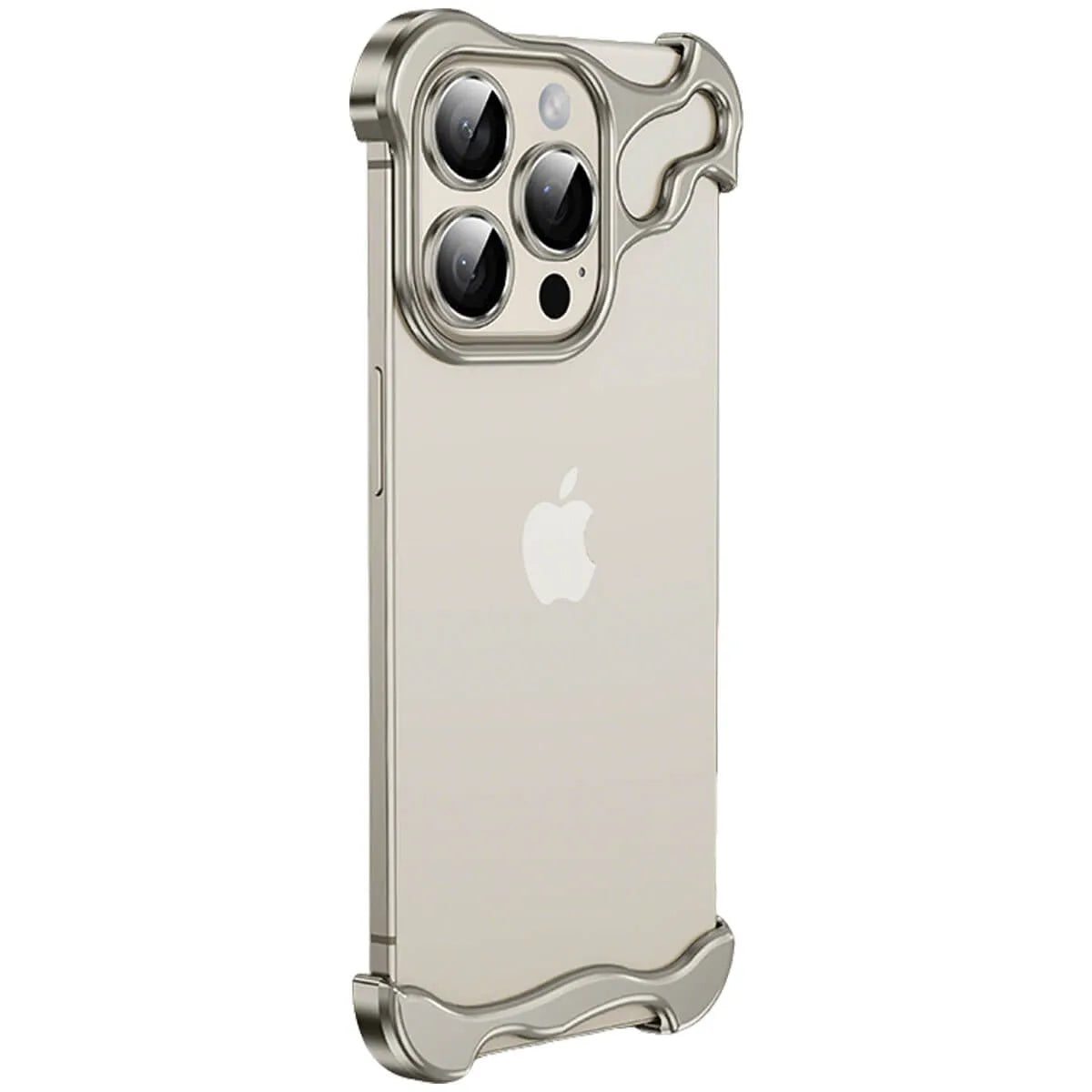 Buy Aluminum Alloy Anti-fall Heat Dissipation Bezel Slim iPhone Case , Pekah at Caseles -iPhone 17, Gray