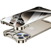 Buy Aluminum Alloy Anti-fall Heat Dissipation Bezel Slim iPhone Case , Pekah at Caseles -iPhone 17 Pro Max, Orange