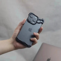 Buy Aluminum Alloy Anti-fall Heat Dissipation Bezel Slim iPhone Case , Pekah at Caseles -Silver, iPhone 16 Pro Max