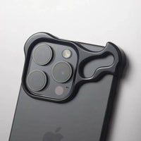 Buy Aluminum Alloy Anti-fall Heat Dissipation Bezel Slim iPhone Case , Pekah at Caseles -Silver, iPhone 16 Pro Max