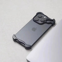 Buy Aluminum Alloy Anti-fall Heat Dissipation Bezel Slim iPhone Case , Pekah at Caseles -Silver, iPhone 16 Pro Max