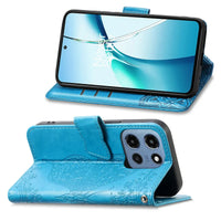 Buy Wallet Case for Motorola, Leather Flip Cover with Card Slots, Wrist Strap, Butterfly Embossed Design, Stand Feature - PENNY at Caseles-Motorola Edge (2026), Rose Gold