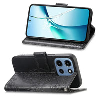 Buy Wallet Case for Motorola, Leather Flip Cover with Card Slots, Wrist Strap, Butterfly Embossed Design, Stand Feature - PENNY at Caseles-Motorola Edge (2026), Rose Gold