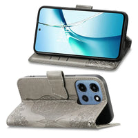 Buy Wallet Case for Motorola, Leather Flip Cover with Card Slots, Wrist Strap, Butterfly Embossed Design, Stand Feature - PENNY at Caseles-Motorola Edge (2026), Rose Gold