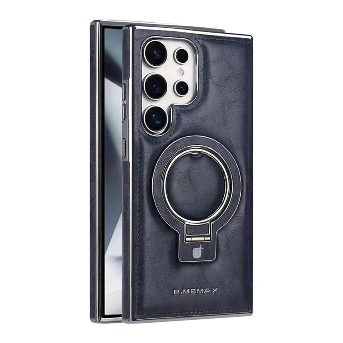 Caseles Luxury Leather Magnetic Case for Samsung, Built-in Invisible ...