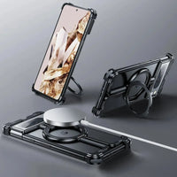 Buy Pie Case, with Invisible Magnetic O-Ring Stand Case, Minimalist Phone Case for Pixel - Pie for pixel at Caseles-Google Pixel 9 Pro Fold, 