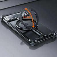 Buy Pie Case, with Invisible Magnetic O-Ring Stand Case, Minimalist Phone Case for Pixel - Pie for pixel at Caseles-Google Pixel 9 Pro Fold, 