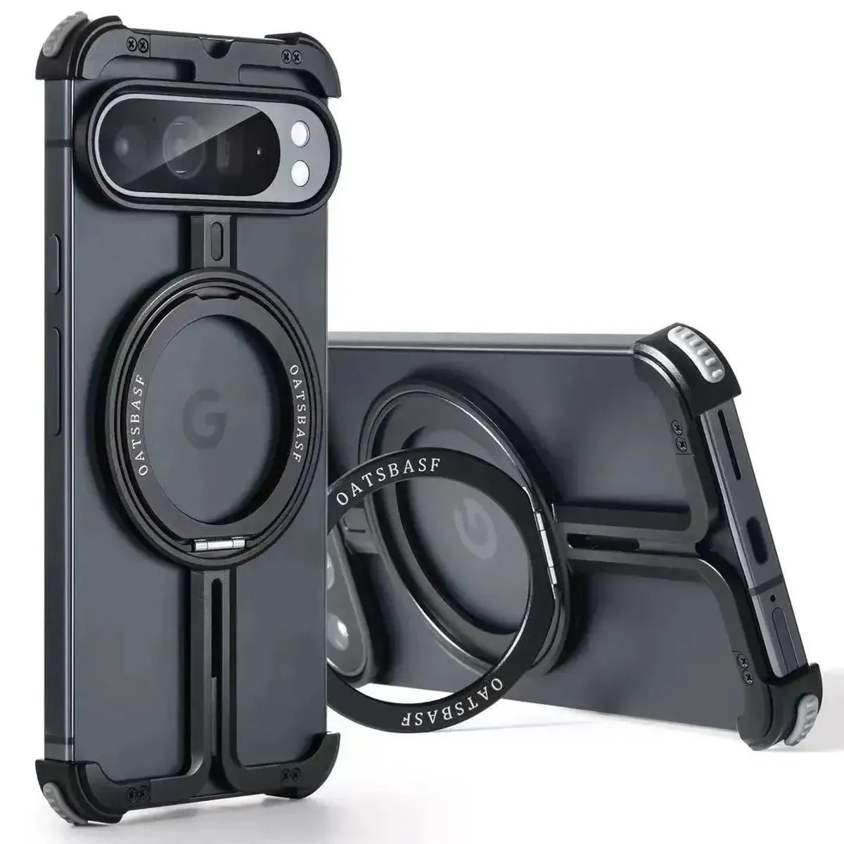 Buy Pie Case, with Invisible Magnetic O-Ring Stand Case, Minimalist Phone Case for Pixel - Pie for pixel at Caseles-Google Pixel 9 Pro Fold, 