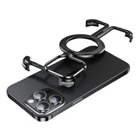Buy Pie Case, with Invisible Magnetic O-Ring Stand Case, Minimalist Phone Case for iPhone - PIE at Caseles-iPhone 16 Pro Max, Black