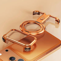 Buy Pie Case, with Invisible Magnetic O-Ring Stand Case, Minimalist Phone Case for iPhone - PIE at Caseles-iPhone 17 Pro Max, Orange