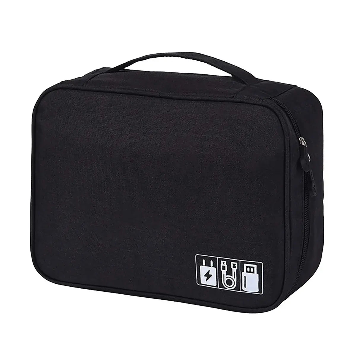 Buy Water-Resistant Travel Storage Case for Cables, Chargers, Power Banks & Mobile Accessories- BOW PHONE BRACELET at Caseles-Black, 