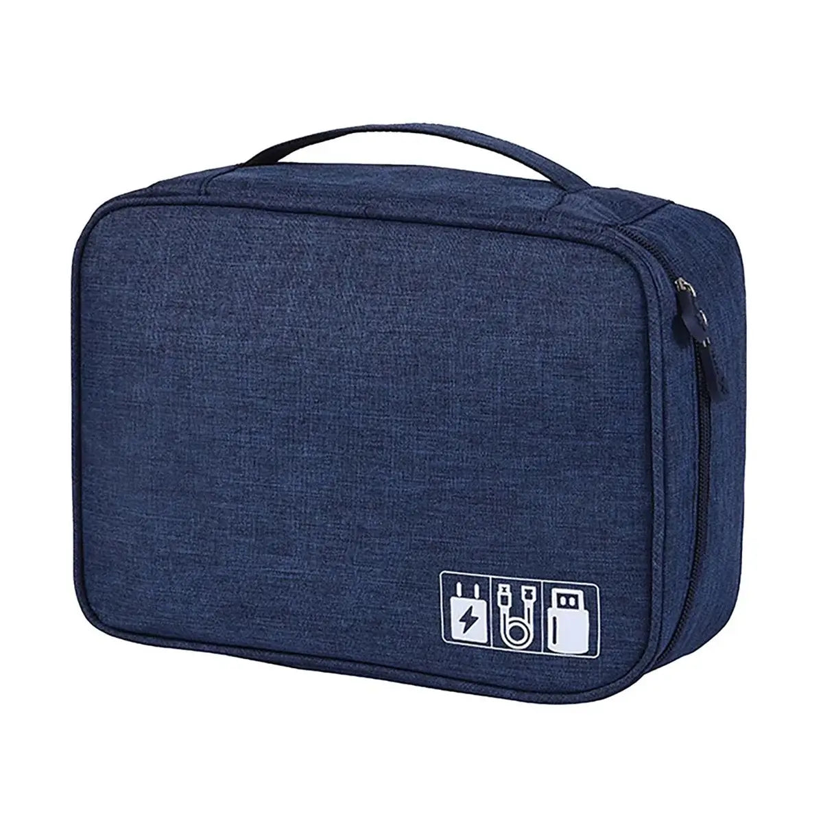 Buy Water-Resistant Travel Storage Case for Cables, Chargers, Power Banks & Mobile Accessories- BOW PHONE BRACELET at Caseles-Blue, 