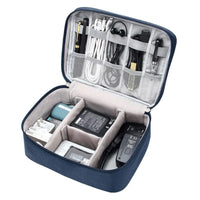 Buy Water-Resistant Travel Storage Case for Cables, Chargers, Power Banks & Mobile Accessories- BOW PHONE BRACELET at Caseles-Gray, 
