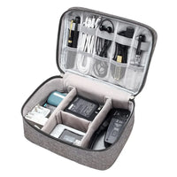 Buy Water-Resistant Travel Storage Case for Cables, Chargers, Power Banks & Mobile Accessories- BOW PHONE BRACELET at Caseles-Gray, 