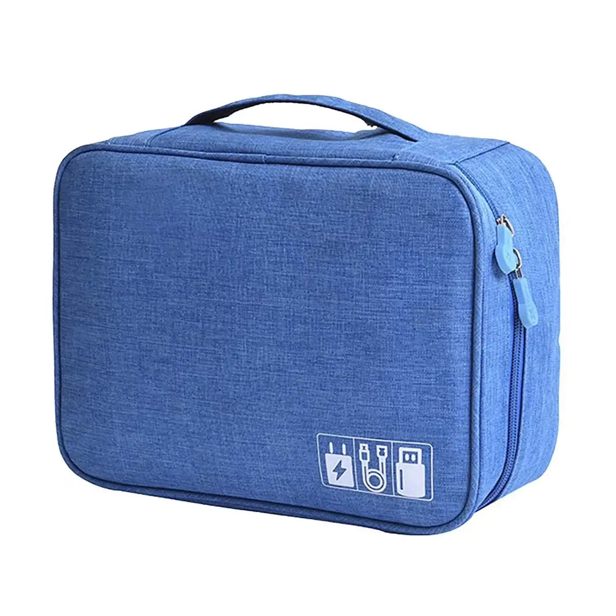 Buy Water-Resistant Travel Storage Case for Cables, Chargers, Power Banks & Mobile Accessories- BOW PHONE BRACELET at Caseles-Light Blue, 
