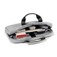 Buy Multifunctional Laptop Sleeve – Waterproof Portable Bag with Shoulder Strap, Fits 14.1-15.6” Laptops, Compatible with MacBook & More - Caseles 360 Protective Laptop Shoulder Bag at Caseles-14.1-15.4 inch, Gray