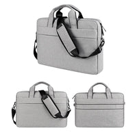 Buy Multifunctional Laptop Sleeve – Waterproof Portable Bag with Shoulder Strap, Fits 14.1-15.6” Laptops, Compatible with MacBook & More - Caseles 360 Protective Laptop Shoulder Bag at Caseles-14.1-15.4 inch, Gray