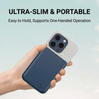 Buy Classic Battery Phone Case, Portable Charging Case, Support Wired Headphone, Ultra Slim Portable Rechargeable Battery Pack Charging - POWER CASE at Caseles-iPhone 17 Pro Max, Black