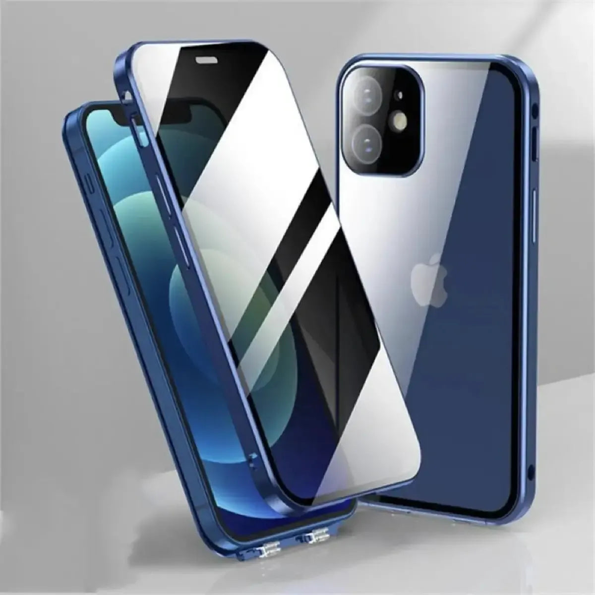 Buy Caseles Classic Rotating Case for iPad, 360° Rotating Flip Leather Stand Auto Sleep and Wake Protective Smart Case at Caseles-iPhone 16 Pro Max, Blue