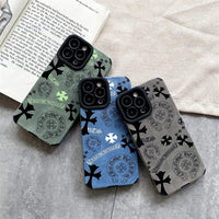 Buy Chrome Hearts Phone Case for iPhone, Thickened Anti-fall Phone Case - Seth at Caseles-iPhone 16 Pro Max, Green