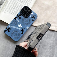 Buy Chrome Hearts Phone Case for iPhone, Thickened Anti-fall Phone Case - Seth at Caseles-iPhone 16 Pro Max, Green