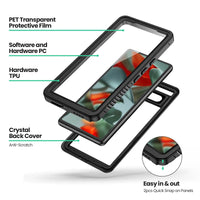 Buy Anti-peeping IP68 waterproof mobile phone case - ZINA at Caseles-Google Pixel 9 Pro XL, 