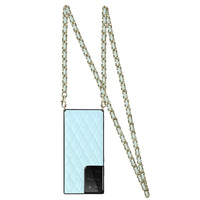Buy Crossbody Leather Phone Case for Lady, with Detachable Adjustable Strap - SIRAN at Caseles-Samsung Galaxy S25 Ultra, Siran-Blue