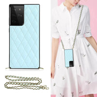 Buy Crossbody Leather Phone Case for Lady, with Detachable Adjustable Strap - SIRAN at Caseles-Samsung Galaxy S25 Ultra, Smita-Black