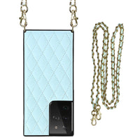 Buy Crossbody Leather Phone Case for Lady, with Detachable Adjustable Strap - SIRAN at Caseles-Samsung Galaxy S25 Ultra, Smita-Black