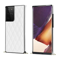 Buy Crossbody Leather Phone Case for Lady, with Detachable Adjustable Strap - SIRAN at Caseles-Samsung Galaxy S25 Ultra, Smita-Black