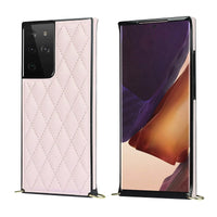 Buy Crossbody Leather Phone Case for Lady, with Detachable Adjustable Strap - SIRAN at Caseles-Samsung Galaxy S25 Ultra, Smita-Black