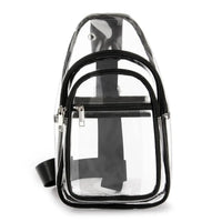 Buy Stadium Approved Transparent Crossbody Bag: Hands-Free Comfort for Concerts, Games & Outdoor Events - STADIUM-READY CLEAR SLING at Caseles-, 