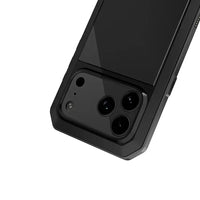 Buy Classic Full Body Metal Armor Phone Case, with Screen Protector, Heavy Duty Defender Shockproof Case - TADDEO at Caseles-iPhone 17 Pro Max, Taddeo-Black