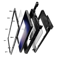 Buy Metal Waterproof Phone Case, with Built in Screen Protector, FullBody Protective Shockproof Heavy Duty Rugged Defender Cover - TYSON at Caseles-Samsung Galaxy S25 Ultra, Black