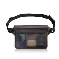Buy with Waist Strap, Keep Phone and Valuables Safe and Dry, Perfect for Boating/ Swimming/ Snorkeling/ Kayaking/ Beach/ Pool/ Water/ Park - UNIVERSAL WATERPROOF POUCH at Caseles-Black, 