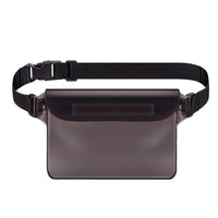 Buy with Waist Strap, Keep Phone and Valuables Safe and Dry, Perfect for Boating/ Swimming/ Snorkeling/ Kayaking/ Beach/ Pool/ Water/ Park - UNIVERSAL WATERPROOF POUCH at Caseles-Black, 