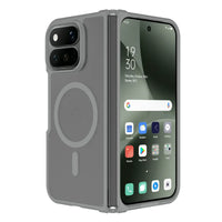 Buy Ultra-Thin Translucent Matte Case with 38 N52 Strong Magnets, 14FT Military-Grade Drop Defense & Raised Bezel Protection - VELO at Caseles-Google Pixel 11 Pro Fold, Gray