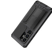 Buy Heavy Duty Metal Case with 360° Full Body Protection, Sliding Camera Cover, Built-in Screen Protector, Shockproof & Dustproof Armor Phone Cover - Wade at Caseles-Samsung Galaxy S25 Ultra, Black