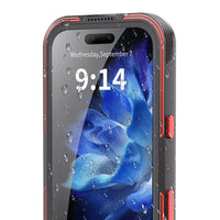 Buy Aluminum Metal Case for iPhone 17 Series, IP68 Waterproof Rugged Aluminum Alloy Full Body Cover, MagSafe, Built-in Screen Protector, 14FT Shockproof - Westen at Caseles-iPhone 17 Pro Max, 