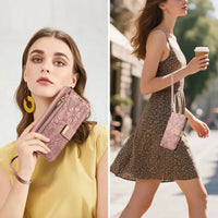 Buy PU Leather Wallet iPhone 17 Case with Card Slots, Wrist Strap, Stand, and Full Shockproof Protection, Willow at Caseles-iPhone 17 Pro Max, White