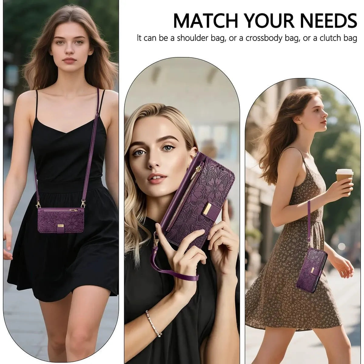 Buy PU Leather Wallet iPhone 17 Case with Card Slots, Wrist Strap, Stand, and Full Shockproof Protection, Willow at Caseles-iPhone 17 Pro Max, White